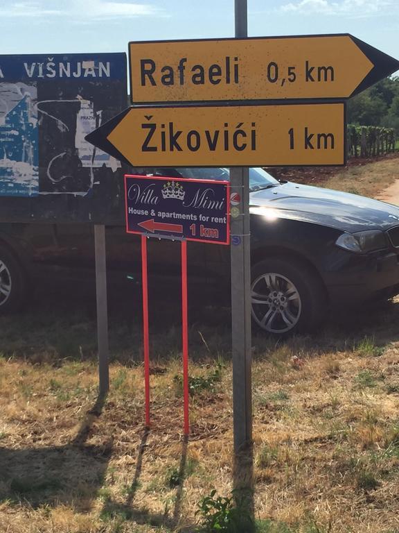 Apartments Villa Mimi Višnjan Dış mekan fotoğraf